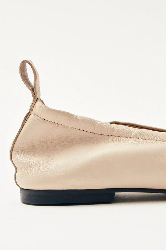 Alohas balerini de piele Rosalind bej S100303.01