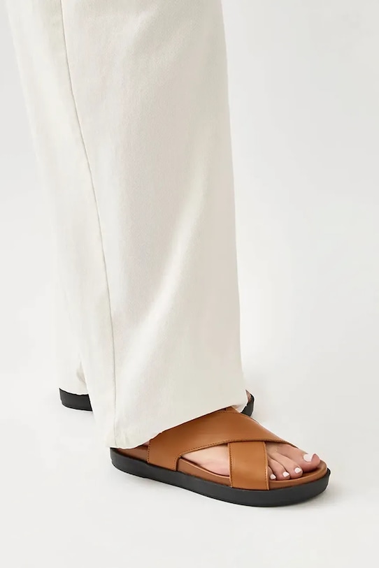 Alohas sandale de piele Nico S100621.04 maro