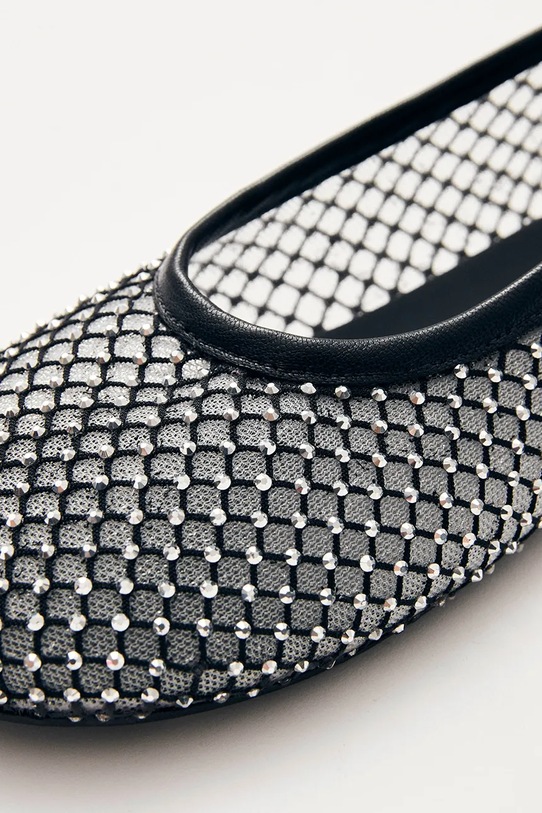 Obuwie Alohas baleriny Lorain S100783.01 srebrny