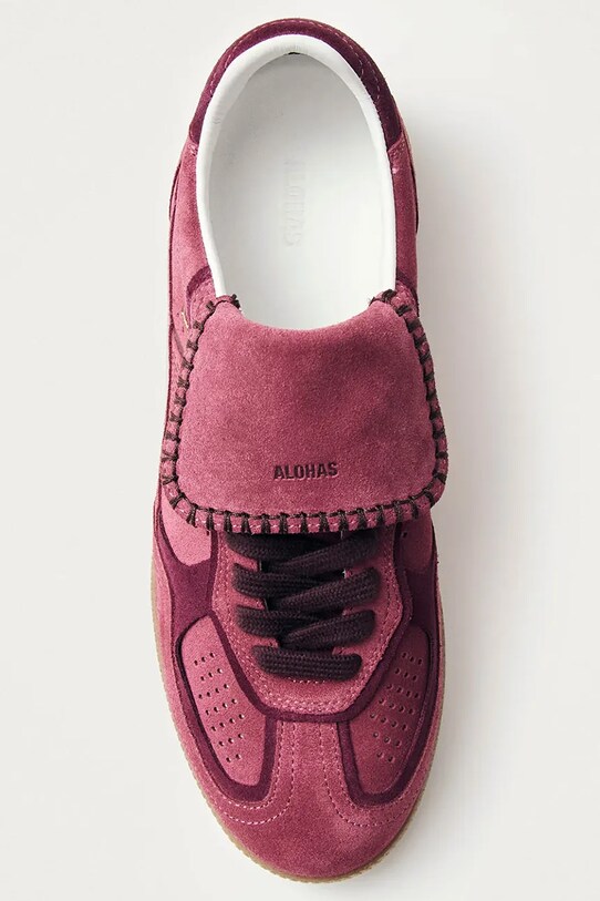Alohas sneakers din piele intoarsă Tb.490 roz S100917.01