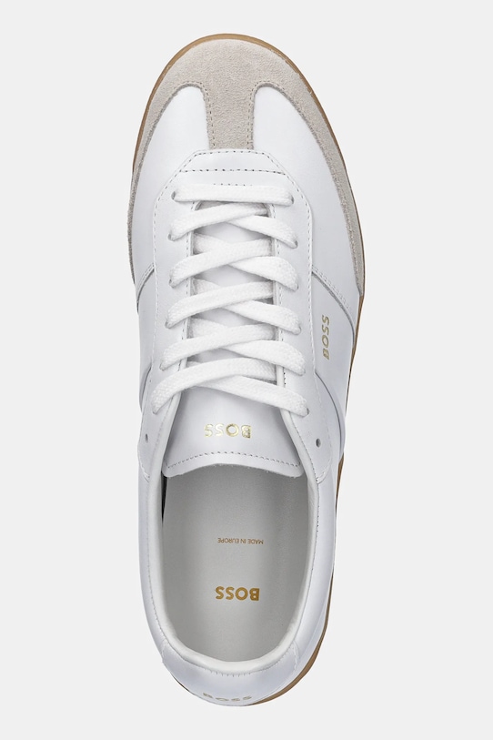 BOSS sneakers in pelle Brenta bianco 50518001.100