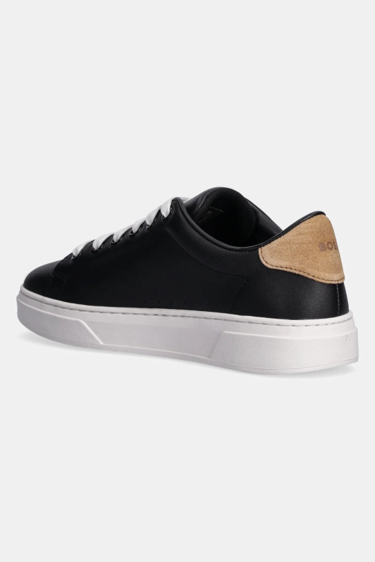 Încălțăminte BOSS sneakers din piele Kieran 50536393.001 negru