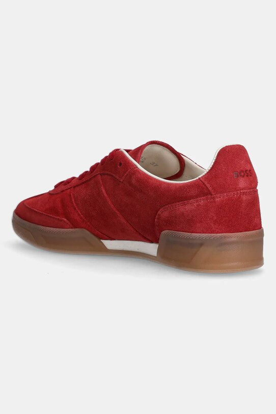 Încălțăminte BOSS sneakers din piele intoarsă Brenta 50536645.608 rosu