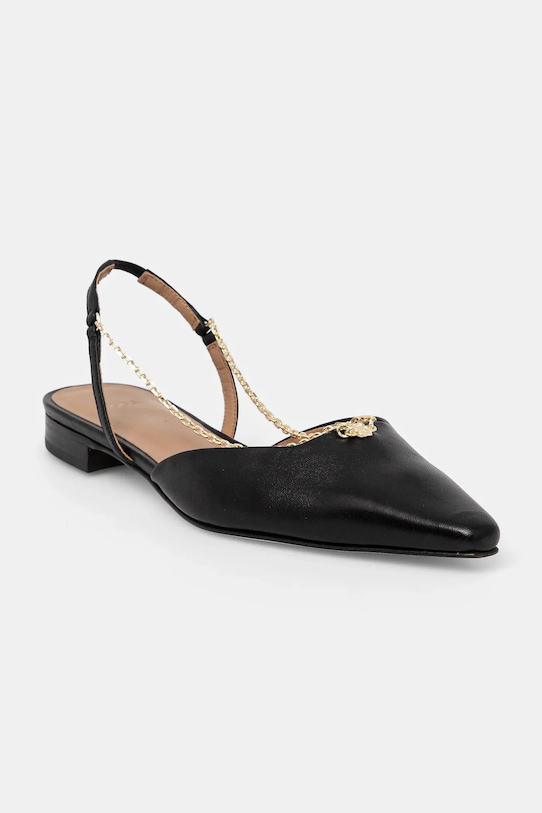 BOSS balerini de piele Charlieze piele negru 50536321.001
