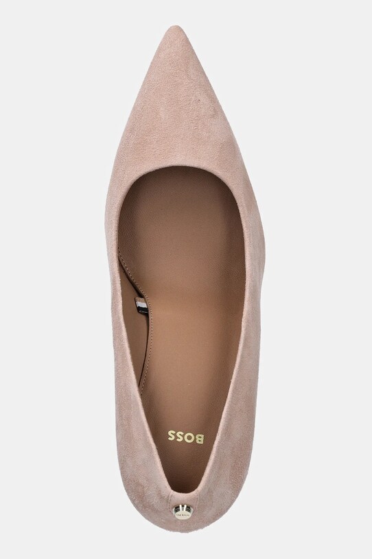 BOSS scarpe décolleté in pelle scamosciata Janet rosa 50536571.689