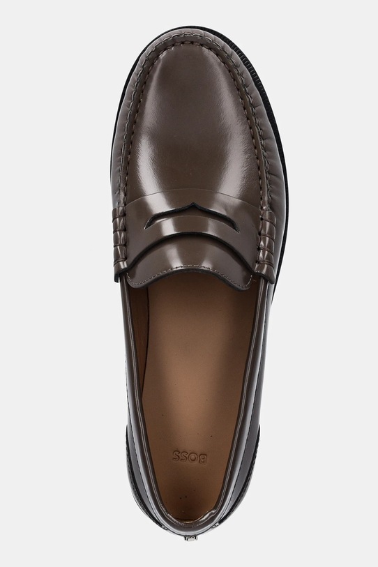 BOSS mocasini de piele Lycia maro 50536344.249