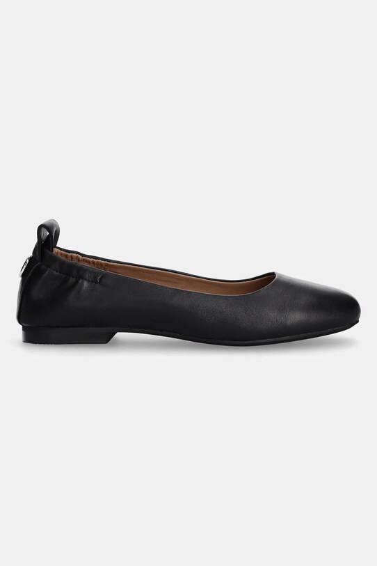 BOSS balerini de piele Dasy 50536560.001 negru SS25