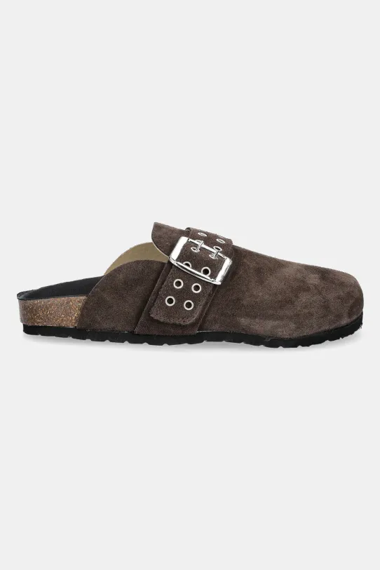 Bianco papuci din piele BIAMIAMI 11201782 maro SS25