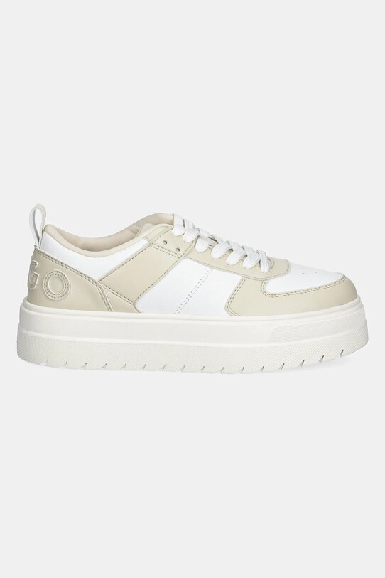 HUGO sneakersy Lyssa 50536310.127 beżowy SS25