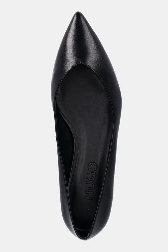 HUGO balerini de piele Maridia negru 50536651.001