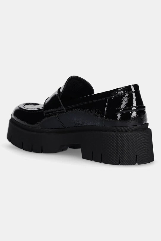 Obuv Kožené mokasíny HUGO Kris 50538597.001 čierna