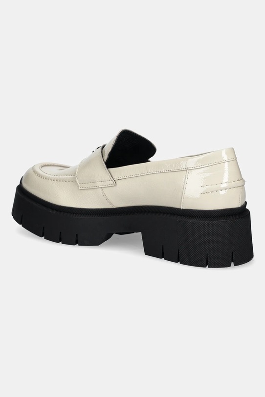 Obuwie HUGO mokasyny skórzane Kris 50538597.272 beżowy