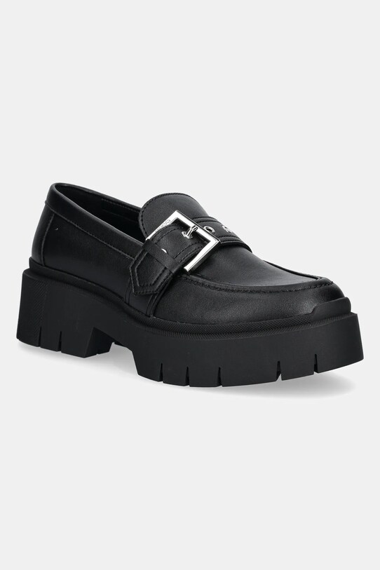 HUGO mokasyny Kris platforma czarny 50538616.001