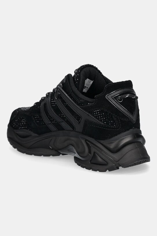 Cipők Guess velúr sportcipő BELLUNA FLPBLL.SUE12.BLACK fekete