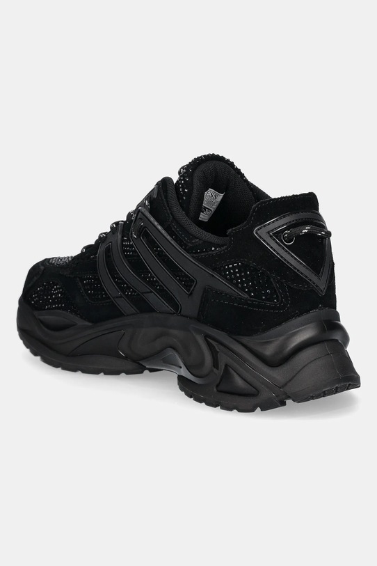 Обувки Велурени маратонки Guess BELLUNA FLPBLL.SUE12.BLACK черен