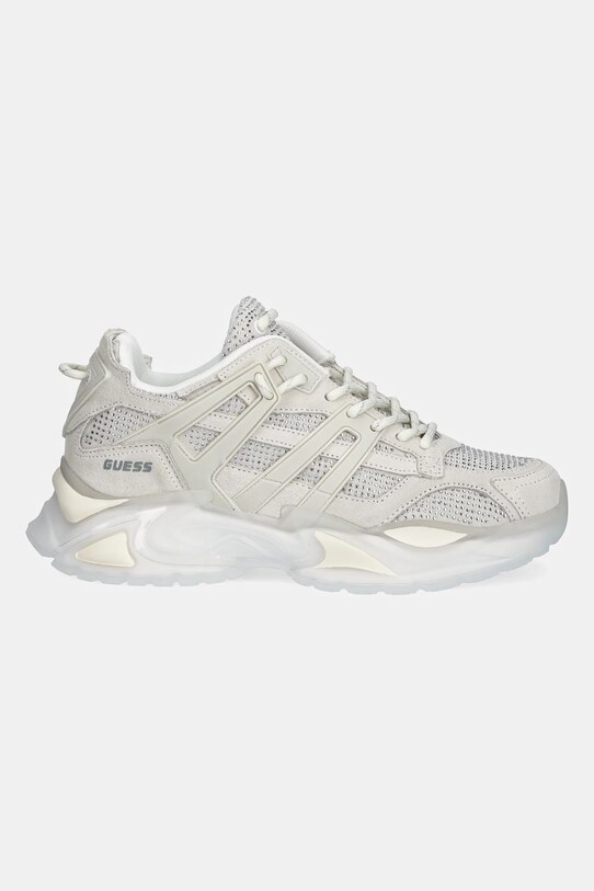 Замшеві кросівки Guess BELLUNA FLPBLL.SUE12.WHITE бежевий SS25