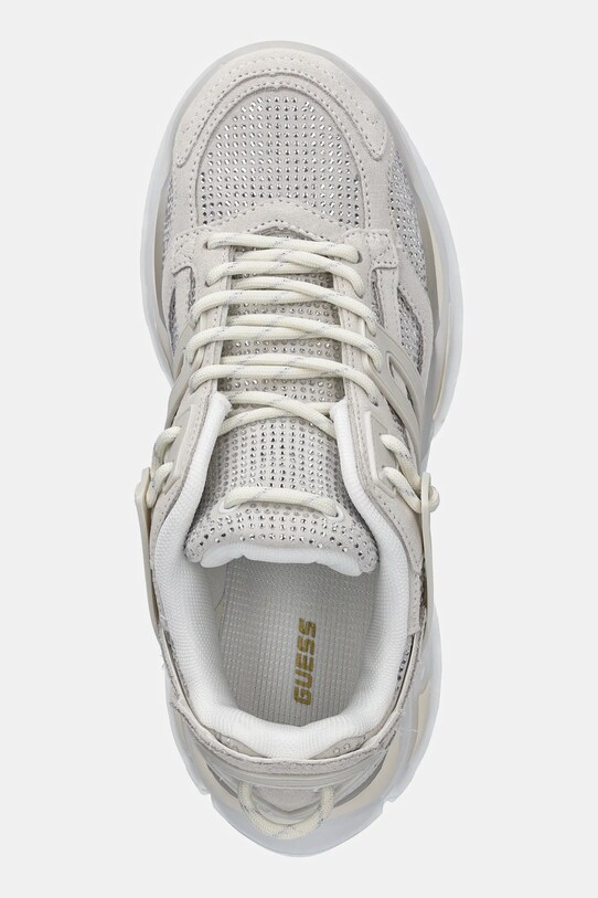 Замшеві кросівки Guess BELLUNA бежевий FLPBLL.SUE12.WHITE
