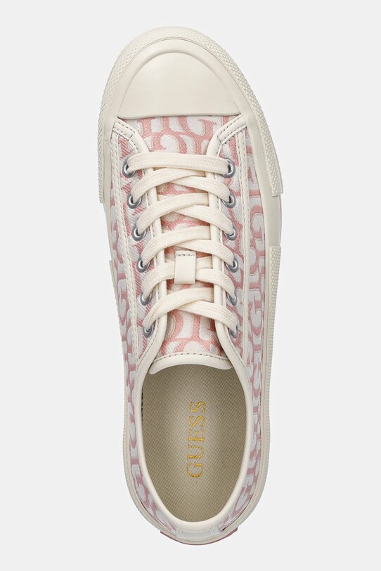 Ниски кецове Guess CAREY розов FLPCAR.FAL12.PINK