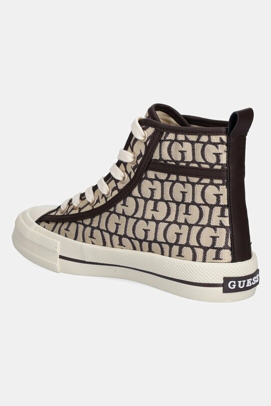 Παπούτσια Πάνινα παπούτσια Guess COLYN FLPCOL.FAL12.BROWN καφέ