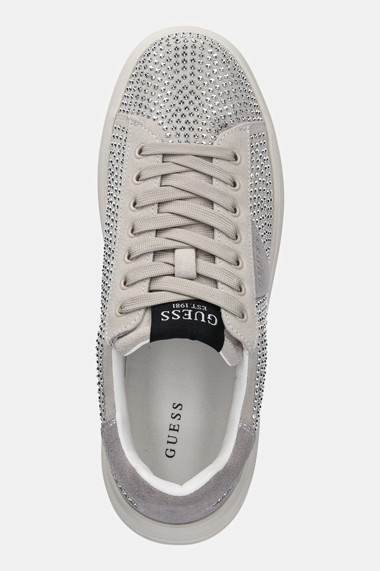 Guess sneakers din piele ELBINA gri FLPELB.SUE12.WHITE