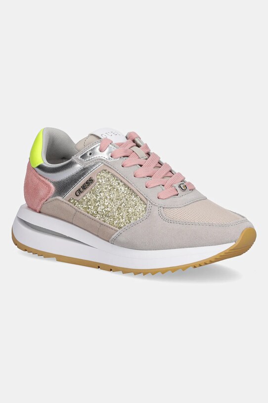 Кроссовки Guess ENERGY2 кожа серый FLPE2G.LEM12.PINGO