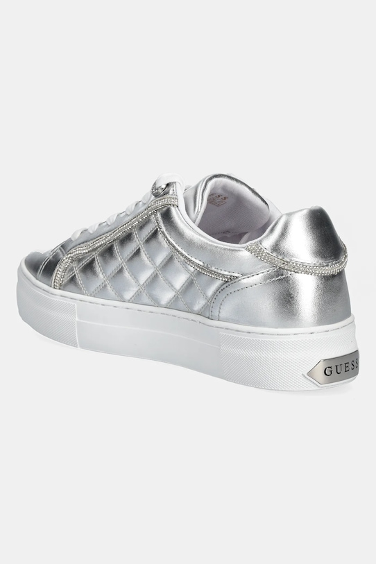 Obuwie Guess sneakersy GRATEA FLPGRA.ELE12.SILVE srebrny