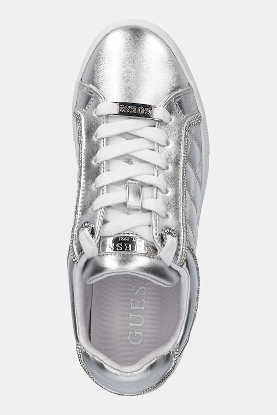 Guess sneakersy GRATEA srebrny FLPGRA.ELE12.SILVE