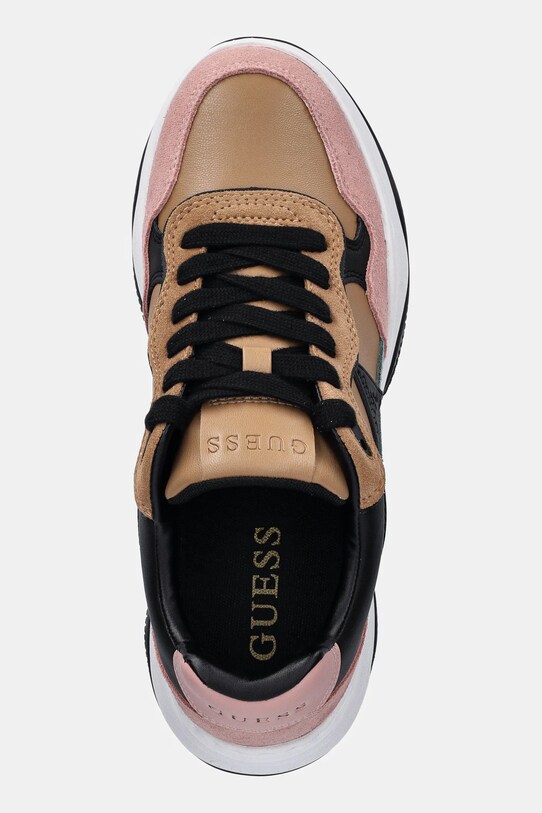 Tenisky Guess HAPYY hnědá FLPHAP.ELE12.MULTI
