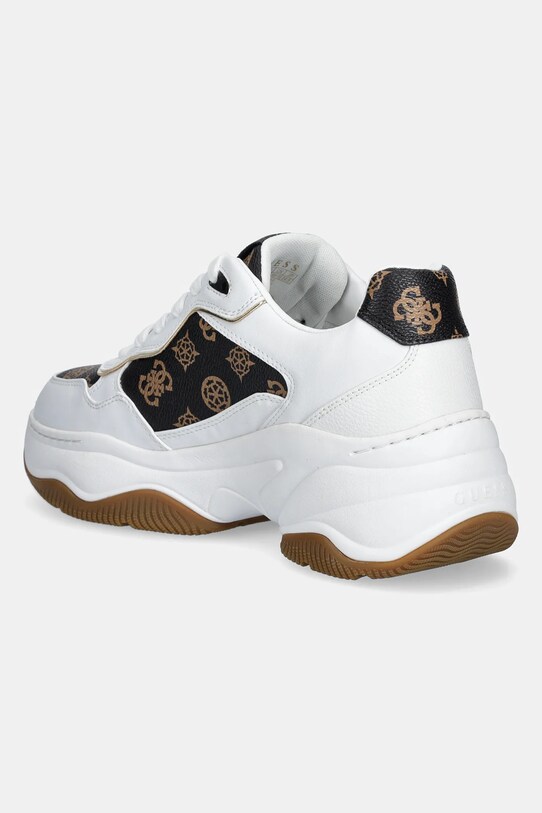 Încălțăminte Guess sneakers HAPYY FLPHAP.FAL12.WHIBR alb