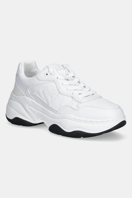 Guess sneakersy HAPYY syntetyczny biały FLPHAP.FAL12.WHITE
