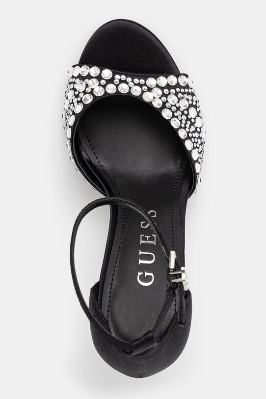 Σανδάλια Guess KABLE μαύρο FLPKBB.SAT03.BLACK