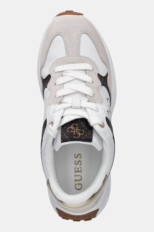 Guess buty LUCKEI biały FLPLUC.PEL12.WHIBR