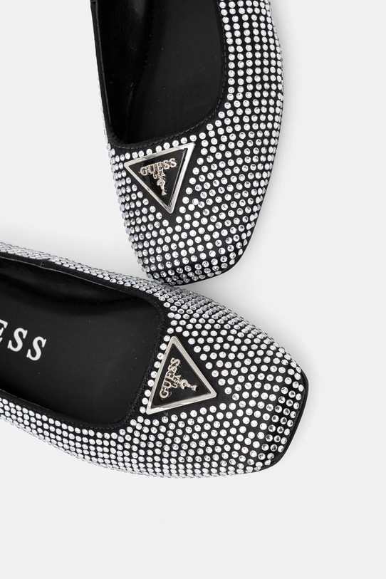 Guess ballerine LEVVISE argento FLPLVS.SAT02.BLACK
