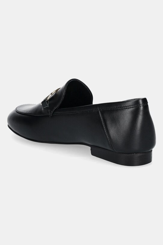 Obuwie Guess mokasyny skórzane MARTYNAS FLPMAR.LEA14.BLACK czarny