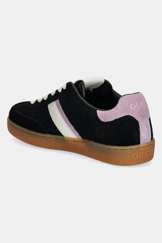 Obuwie Guess sneakersy NOLINAS FLPNOL.LEA12.BLACK czarny
