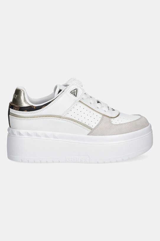 Guess sneakersy RIDGEE FLPRID.PEL12.WHITE biały SS25