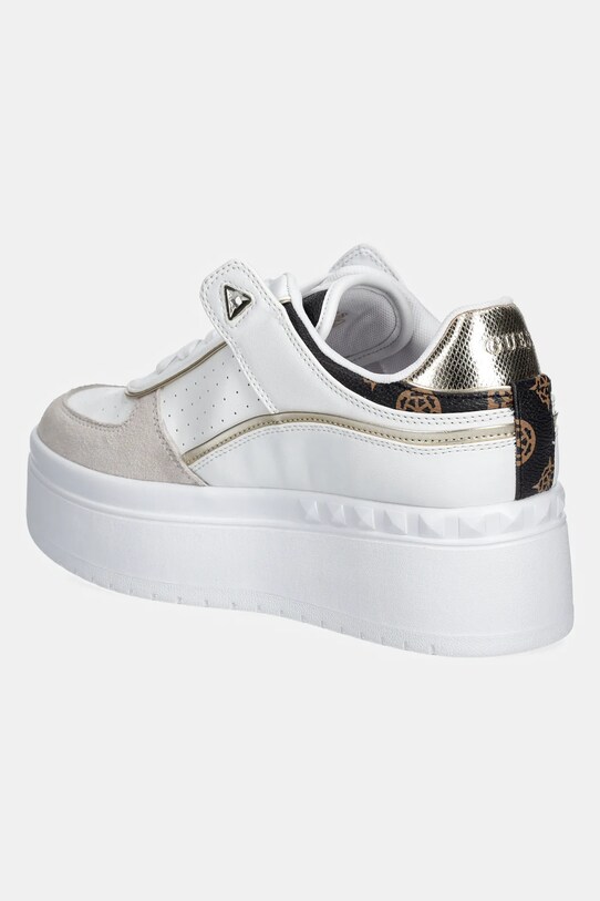 Obuwie Guess sneakersy RIDGEE FLPRID.PEL12.WHITE biały