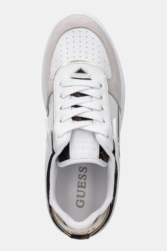 Guess sneakersy RIDGEE biały FLPRID.PEL12.WHITE