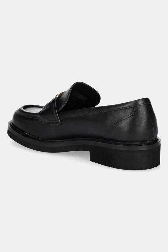 Obuv Kožené mokasíny Guess SHUTTLE FLPSHU.LEA14.BLACK čierna