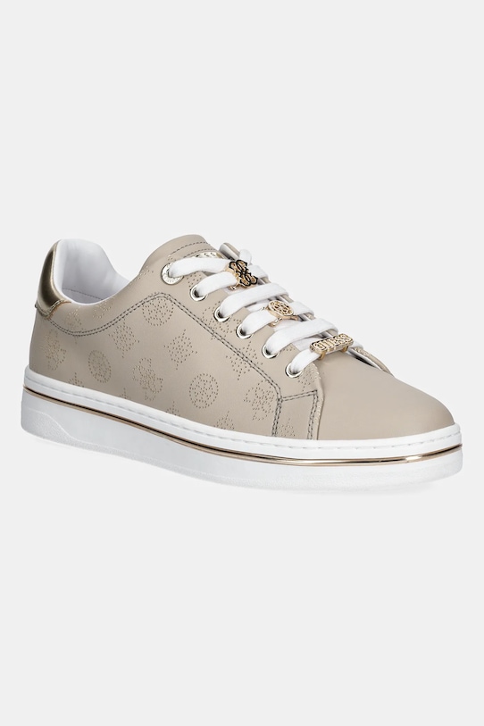 Guess sneakersy STASEY płaska beżowy FLPSTA.FAL12.BEIGE