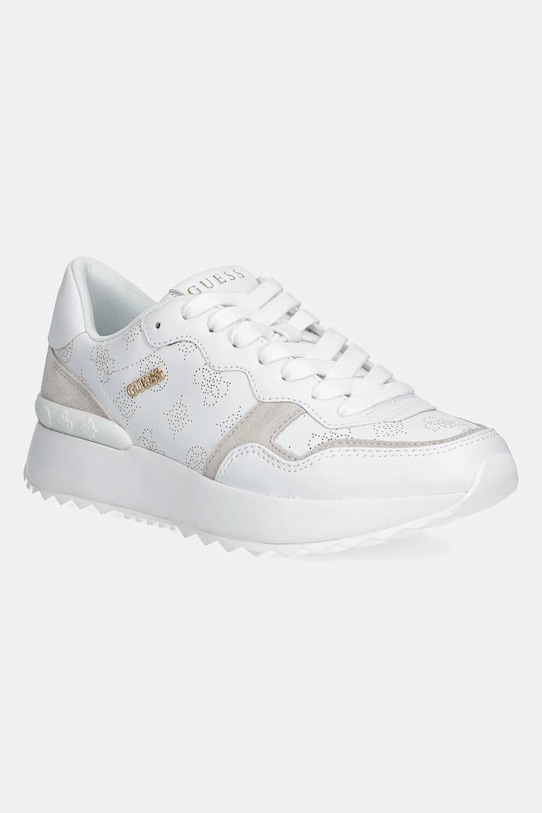 Guess sneakers VINSA3 piele alb FLPVI3.LEL12.WHITE