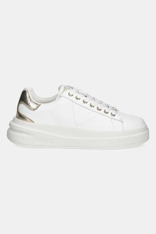 Маратонки Guess ELBINA FLTELB.LEM12.WHIGO бял SS25