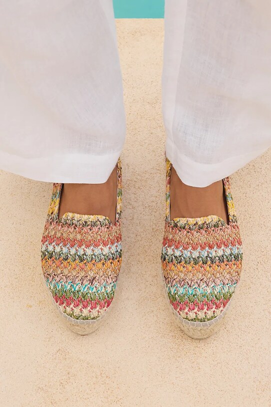 Obuv Espadrilky Manebi Double Sole Espadrilles H.3.4.D0 viacfarebná