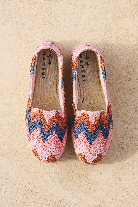 Obuwie Manebi espadryle Double Sole Espadrilles H.3.8.D0 multicolor