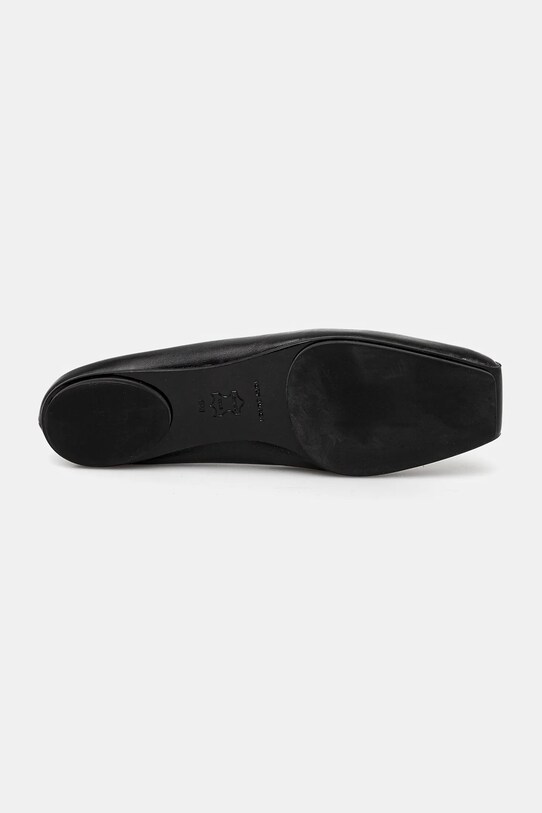 Tory Burch balerini de piele Runway Ballet negru 157625.006