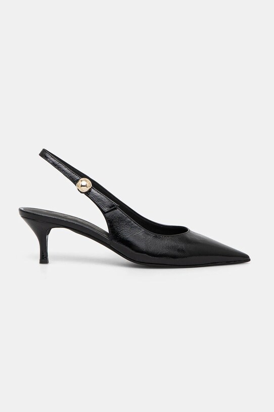 Kožené lodičky Furla Sfera Slingback YJ07SFE.Y57000.O6000 čierna SS25