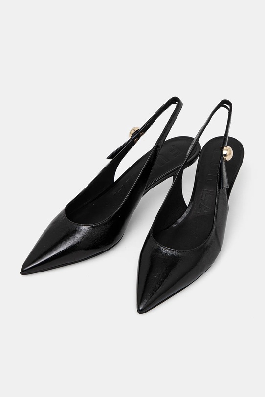 Furla szpilki skórzane Sfera Slingback czarny YJ07SFE.Y57000.O6000