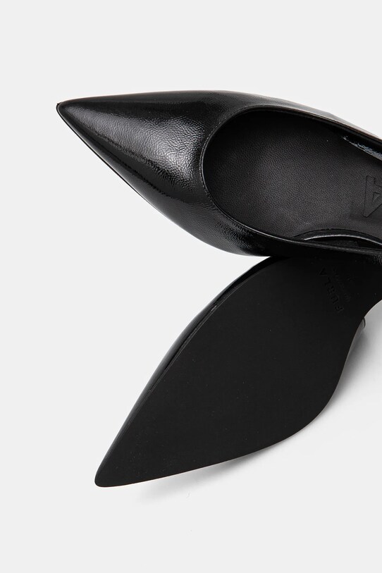 Kožené lodičky Furla Sfera Slingback YJ07SFE.Y57000.O6000 čierna