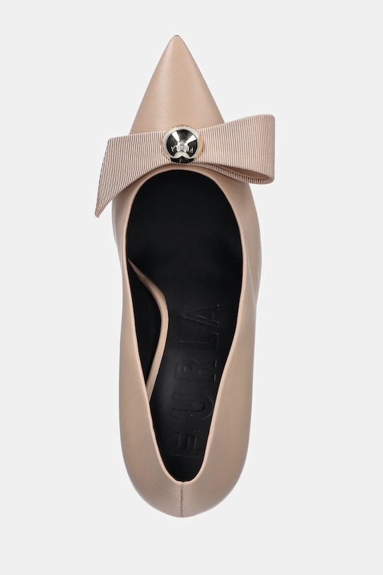Furla stilettos de piele Sfera Decollete bej YI41SFE.BX3614.B4L00