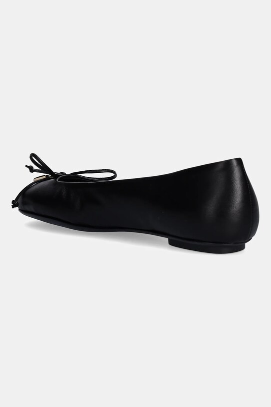 Încălțăminte Furla balerini de piele Ballet Ballerina YJ00BAL.X30000.O6000 negru